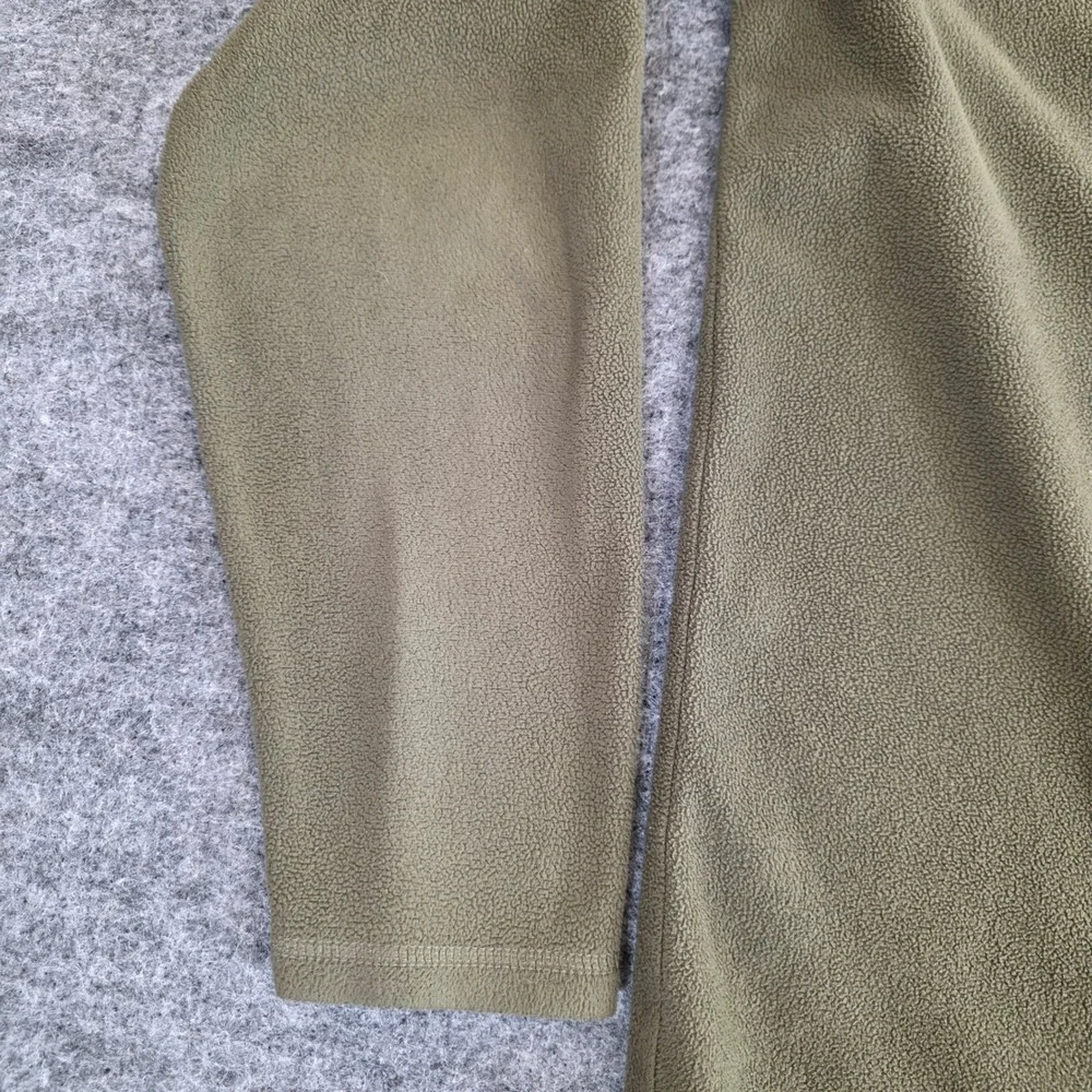 The‎ North Face Pullover Mens Medium Green Fleece 1/4 Zip Polartec Casual Jacket